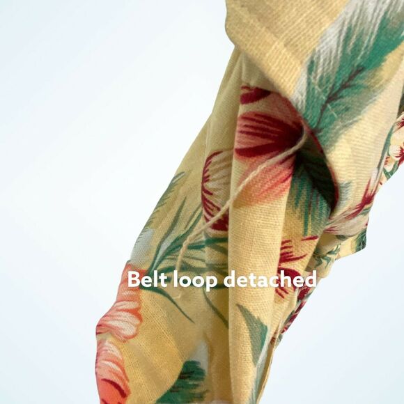 Coldwater Creek Sundress Midi Women's Multicolor Floral Faux Wrap Skirt Size 14 - Picture 5 of 15